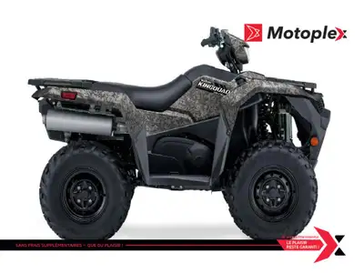 Motoplex St-Eustache KingQuad 750XP NOTRE KINGQUAD LE PLUS PUISSANT AVEC DIRECTION ASSISTEE ET COUVE...