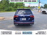 Recent Arrival! Atlantic Blue Metallic 2022 Volkswagen Tiguan Highline 4Motion AWD 8-Speed Automatic... (image 3)