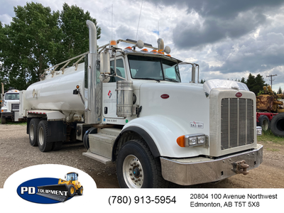 2012 Peterbilt 367 6x4 Fuel Truck Cummins 6 cylinder diesel engine, Positive air shutoff, Engine coo...