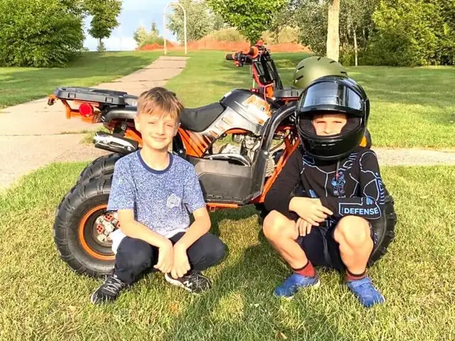 New 125cc ATV | Venom Grizzly | Kids Quad | 4Wheeler | Youth ATV in ATVs in Moncton - Image 12