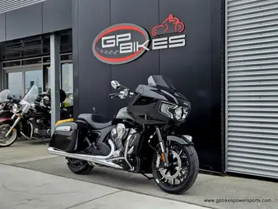 2026 Indian Motorcycle Challenger Limited Black Metallic Featuring a chassis mounted fairing, premiu...