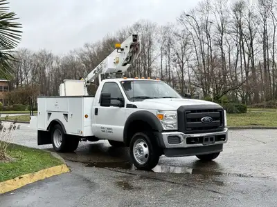 Abenante Motor Group (SK) 2012 Ford F-450 Super Duty 89,992 MILES / 144,828 KILOMETERS Terex Bucket...