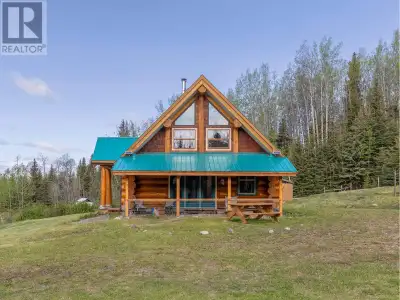 * PREC - Personal Real Estate Corporation. Cozy, newly build log house/cabin with a 1/2 storey sleep...