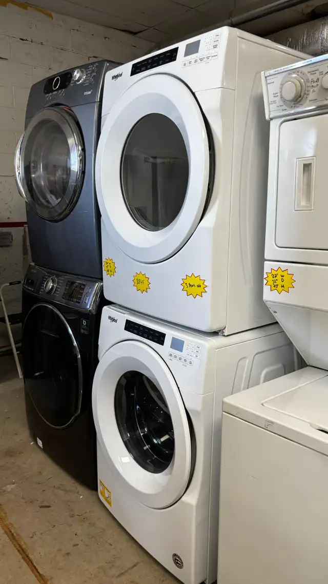 Whirlpool Stackable  27”  Front Load Washer&Dryer  in Washers & Dryers in Kitchener / Waterloo - Image 3