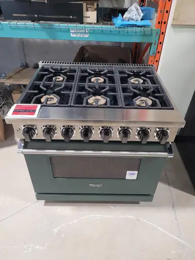 Viking 36-inch Freestanding Dual-Fuel Range CVDR73626BBF, View more