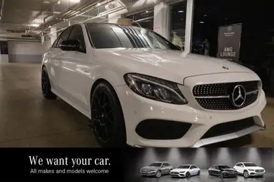 This Mercedes-Benz AMG C 43 has a powerful Twin Turbo Premium Unleaded V-6 3.0 L/183 engine powering...