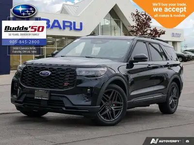 Meet the 2025 Ford Explorer ST, a performance-focused SUV that brings power, confidence, and everyda...
