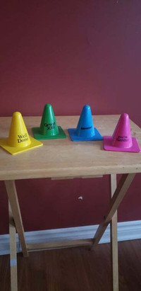 Motivational Cones, 3.5 inches, Well Done, Great Job, Awesome,