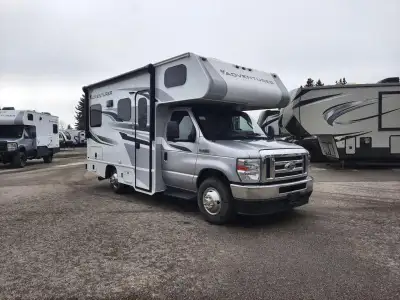 Embark on your next journey with the Adventurer 19RD Class C Motorhome. This gas-powered motorhome c...
