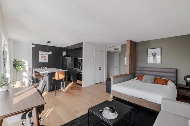 Loft entièrement meublé à louer Saint-Jean-Baptiste juillet 2026