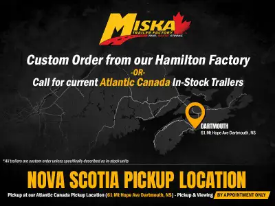Prices below are subject to freight and HST, call or email today for your custom quote Miska Sportsm...