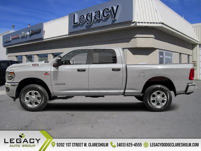 Welcome to Legacy Dodge Claresholm. 6.7 Cummins HO Turbo Diesel, Night Edition, Heated Seats, Max To...