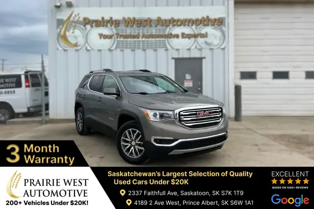 2019 GMC Acadia SLE-2 AWD 7 Passenger | Heated Seats | Power Tai