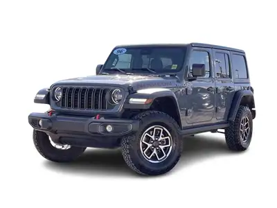 2025 Jeep Wrangler Rubicon Carfax Verified, Fully Serviced, with No Accidents or Claims! Features in...