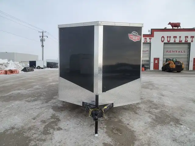 2026 FACTORY OUTLET TRAILERS 7x14ft Enclosed Cargo in Cargo & Utility Trailers in Calgary - Image 3