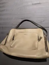 Furla designer purse beige and brown