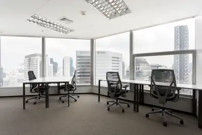Office space rental tailored to three that comes with everything taken care of. Create the ideal env...