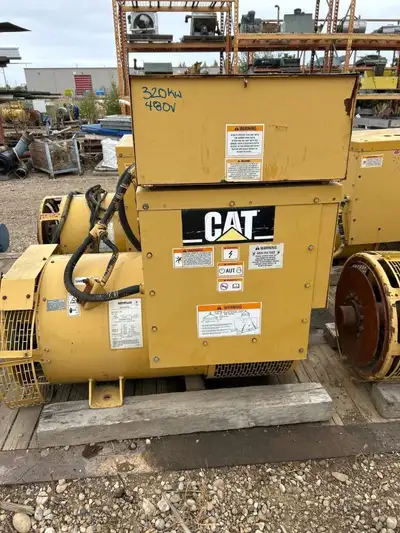 Visit www.globalpower.ca for larger photos and more details! kW: 320 Volts: 480 RPMs: 1800 320 KW Ca...