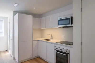 Renovated Akelius studio apartment for rent. Located near St Laurent in the Plateau Mont-Royal neigh...