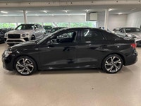 Incoming! 2024 Audi A3 40 Progressiv quattro S line in Brilliant Black. Blending sporty performance... (image 1)