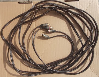 18 foot RCA audio cables