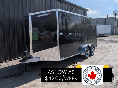 Welcome to Vehicle Venture. 2026 WEBERLANE 7'X16' ALUMINUM SERIES CARGO TRAILER W/6" EXTRA HEIGHT RA...