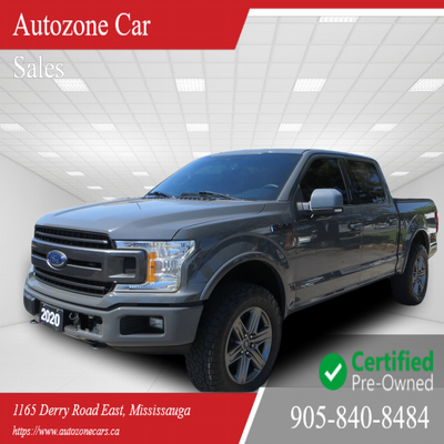 Check out this sleek 2020 Ford F-150 LARIAT FX4 4x4 SuperCrew with a powerful 6 Cylinder engine and...