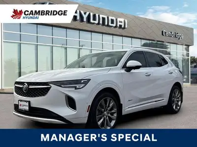*2021 Buick Envision Avenir AWD | Ventilated Seats | 360(0) Camera | Adaptive Cruise | Head-Up Displ...