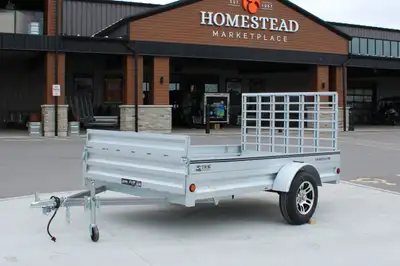 2025 Homestead Hauler 6x10 Single Axle Utility Trailer / Landscape Trailer Financing Available From...