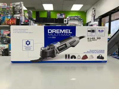 Dremel Multi-Max MM50 - BRAND NEW - Corded oscillating 5.0 amp multi-tool kit. Kit includes 16 acces...