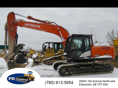 2019 Hitachi ZX 200-LC-6 Excavator Air conditioned cab, Auxiliary Hydraulics, ROPS, Catwalks, Swivel...