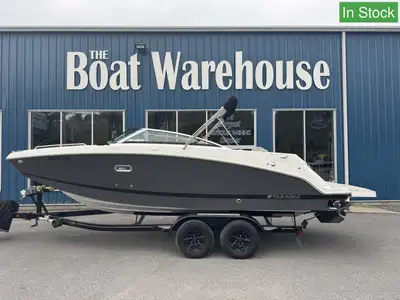 Mercruiser 6.2L 300HP Bravo 3 Duo Prop, Custom Tandem Axle Trailer, Simrad GPS Plotter, Extended Swi...