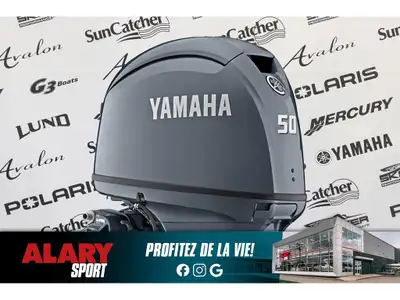 Alary Sport 2026 Yamaha F50LC LONG (20 POUCES) Yamaha F50LC LONG (20 POUCES) 2026 Ce moteur hors-bor...