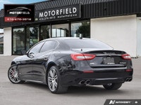 Gorgeous Quattroporte S Q4 GranLusso Finished in Nero (Black) Exterior Paint w/ Rosso (Red) Leather... (image 3)