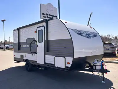 The 2026 Gulf Stream Ameri-Lite 178RB is a compact, budget-friendly travel trailer designed for simp...
