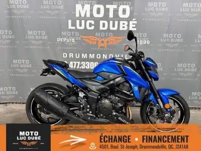 2020 Suzuki GSX-S 750 ABS Suzuki GSX-S 750 ABS 2020 22 212 KM FREINS ABS MOTO IMMATRICULÉE RÉGULIÈRE...