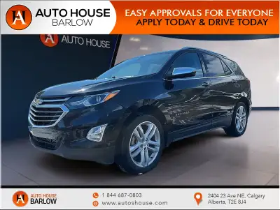 2018 CHEVROLET EQUINOX PREMIER WITH AWD AND 175998 KMS. WITH BACKUP CAMERA, HEATED SEATS FRONT, LEAT...