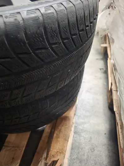 2 WINTER TIRES AND RIMS
