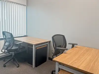 Access a bright and inspiring office space to rent designed to help teams of five to do their best w...