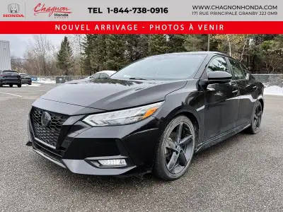 ***NISSAN SENTRA SR MIDNIGHT 2022, TRANSMISSION CVT, ENSEMBLE MIDNIGHT AVEC ACCENTS ET JANTES NOIRES...