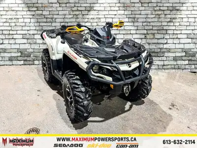 2015 Can-Am OUTLANDER ANNONCE DE VENTE 2015 CAN-AM OUTLANDER XT 800 Prix : 7999 + taxes Kilométrage...