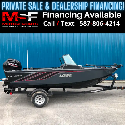 Welcome to Motorsports Financing - Kelowna! Engine: 520