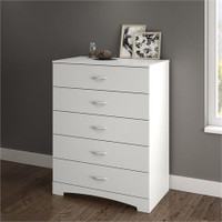 SOUTHSHORE Furniture 5-Drawer Chest, Brand New in Box