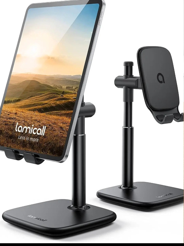 Lamicall Tablet Stand, Desktop Tablet Holder - Height Adjustable in iPad & Tablet Accessories in Gatineau
