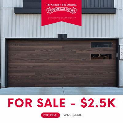 $2.5k | 16'x7' R-10 Insulated Garage Door | Wood Grain Finish, View more