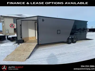 WE DELIVER - This trailer is located in Winnipeg, MB. Brand new factory direct 2026 AmeraLite 8.5’ x...