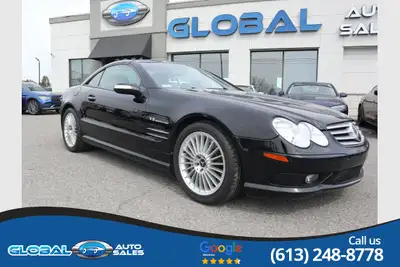 2005 MB SL55 AMG COMPRESSOR 4.0 L V8 ENGINE PRODUCING 493 HP FOR YOUR DRIVING PLEASURE , LEATHER HEA...