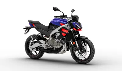 2026 Aprilia Tuono 457 $7,849 + $700 Freight + $400 PDI + HST + Licensing Colour: Mantis Purple 2-ye...