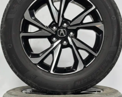 Like new Michelin xice winter 235 60 18 tires 235/60R18 snow tires on 5x114.3 rims wheels for Acura...