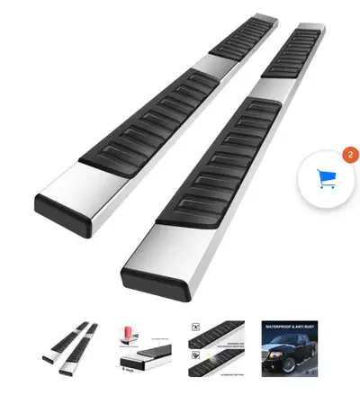 Cheetah Running boards for Dodge Ram Chevy Silverado GMC sierra Ford F150 Toyota Tundra Tacoma Chevy...